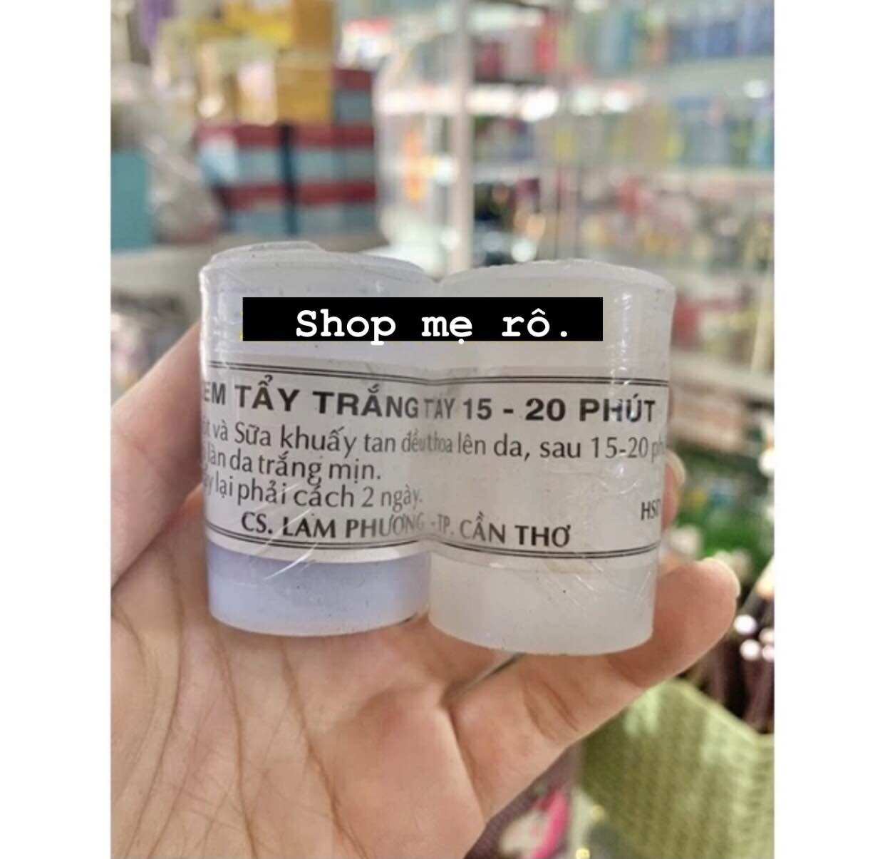 Kem cặp tẩy trắng da nhanh
