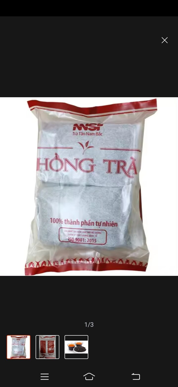 Hồng trà túi lọc TNB