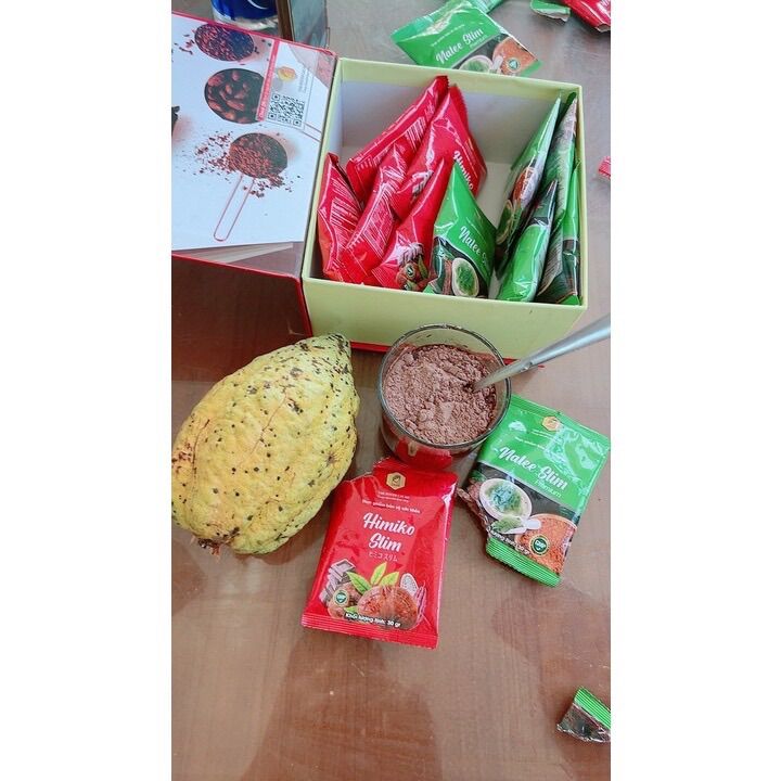(COMBO 3 HỘP) Giảm Cân Cacao Himiko Slim Thebitter [ HÀNG CHÍNH HÃNG ]