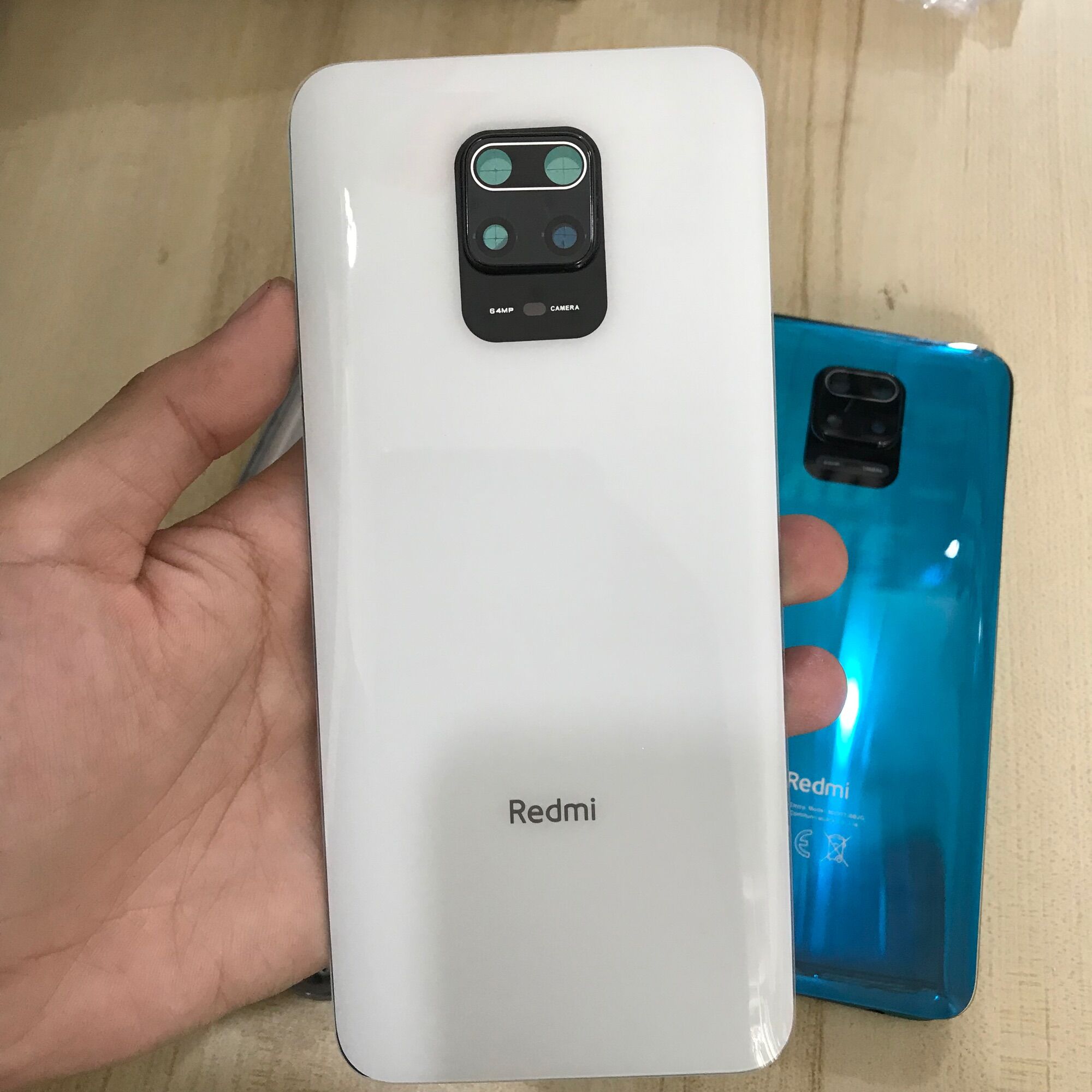 Bộ Vỏ Sườn + Kính Camera + Khay Sim  Redmi Note 9s Zin Hàng Cao Cấp