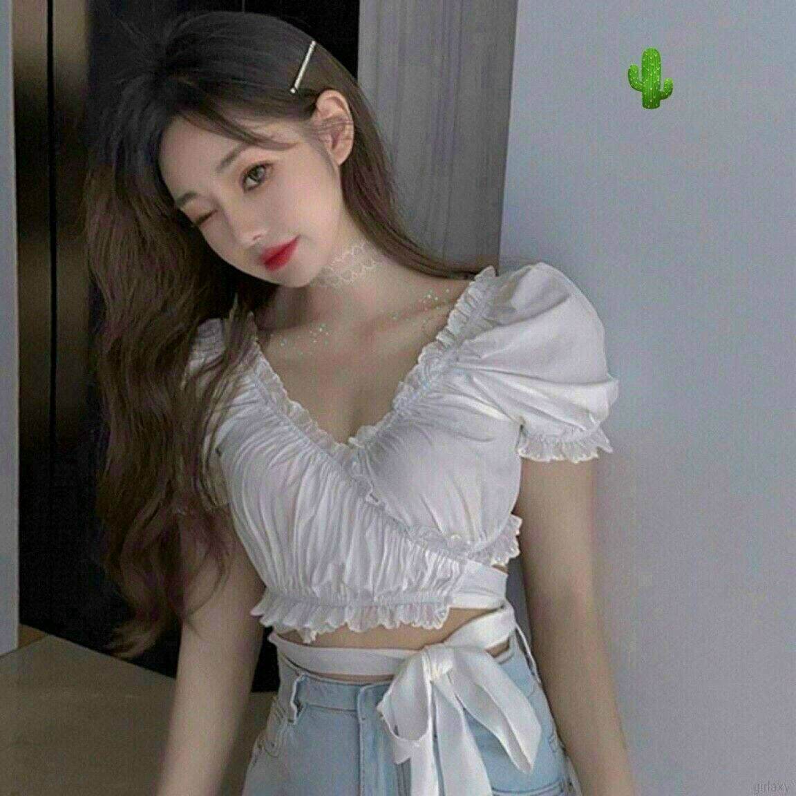 Áo croptop quấn eo dài 1m a22
