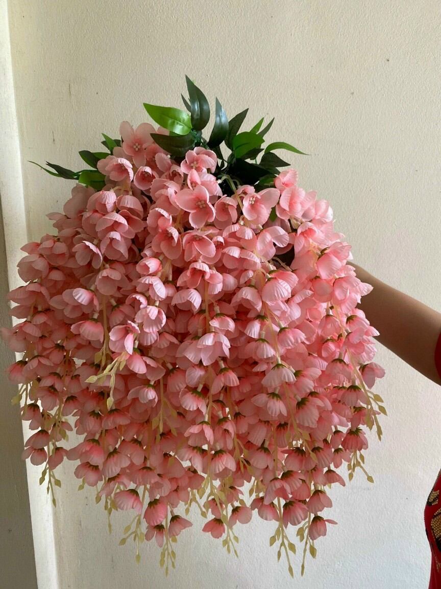 Rủ Đuôi Chồn 3 nhánh Hoa Treo tường Hoa Giả Trang Trí