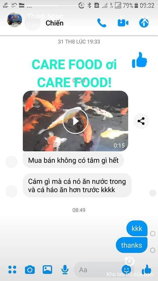 [HCM]Cám Care Food Tảo