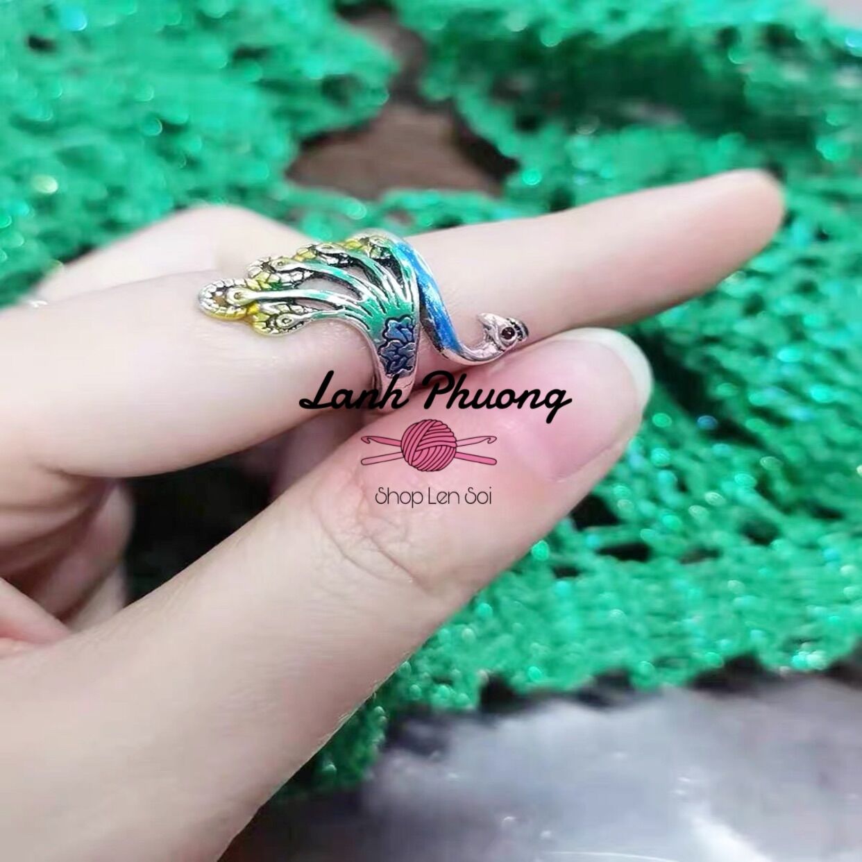 Nhẫn Hỗ Trợ Đan Móc Len