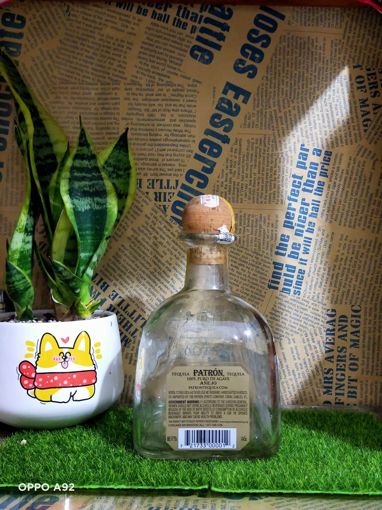 Vỏ chai XO CaFe độc đáo