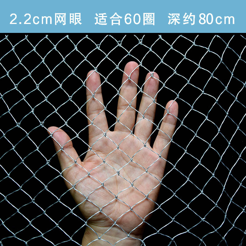 Túi lưới vợt dalima túi lưới vợt cá vợt cá chép mã lực to mắt nhỏ dệt thủ công mắt nhỏ bắt cá lưới câu cá lẻ
