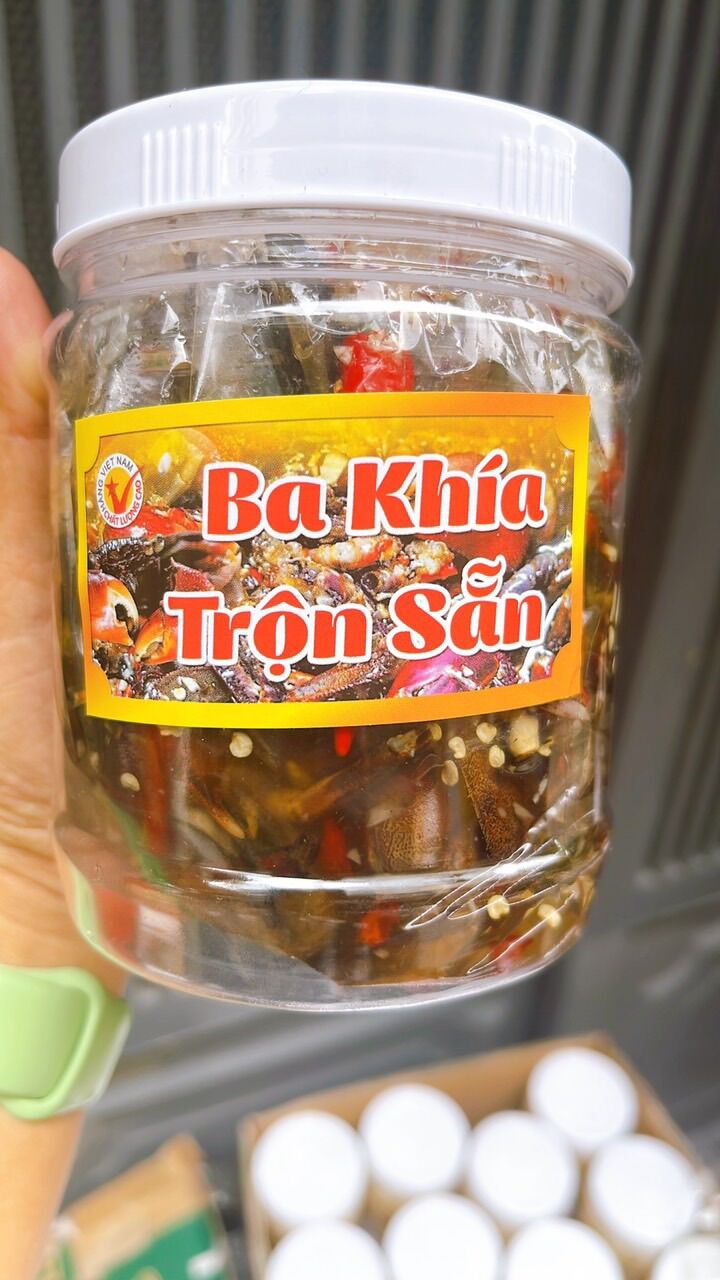 Hủ 800gr mắm ba khía trộn sẵn (giao toàn quốc)