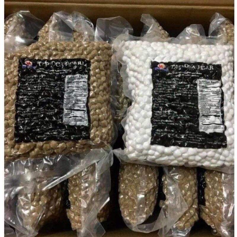 Trân Châu Minh Hạnh Đen Trắng 1kg - Nguyên liệu pha chế, làm trà sữa