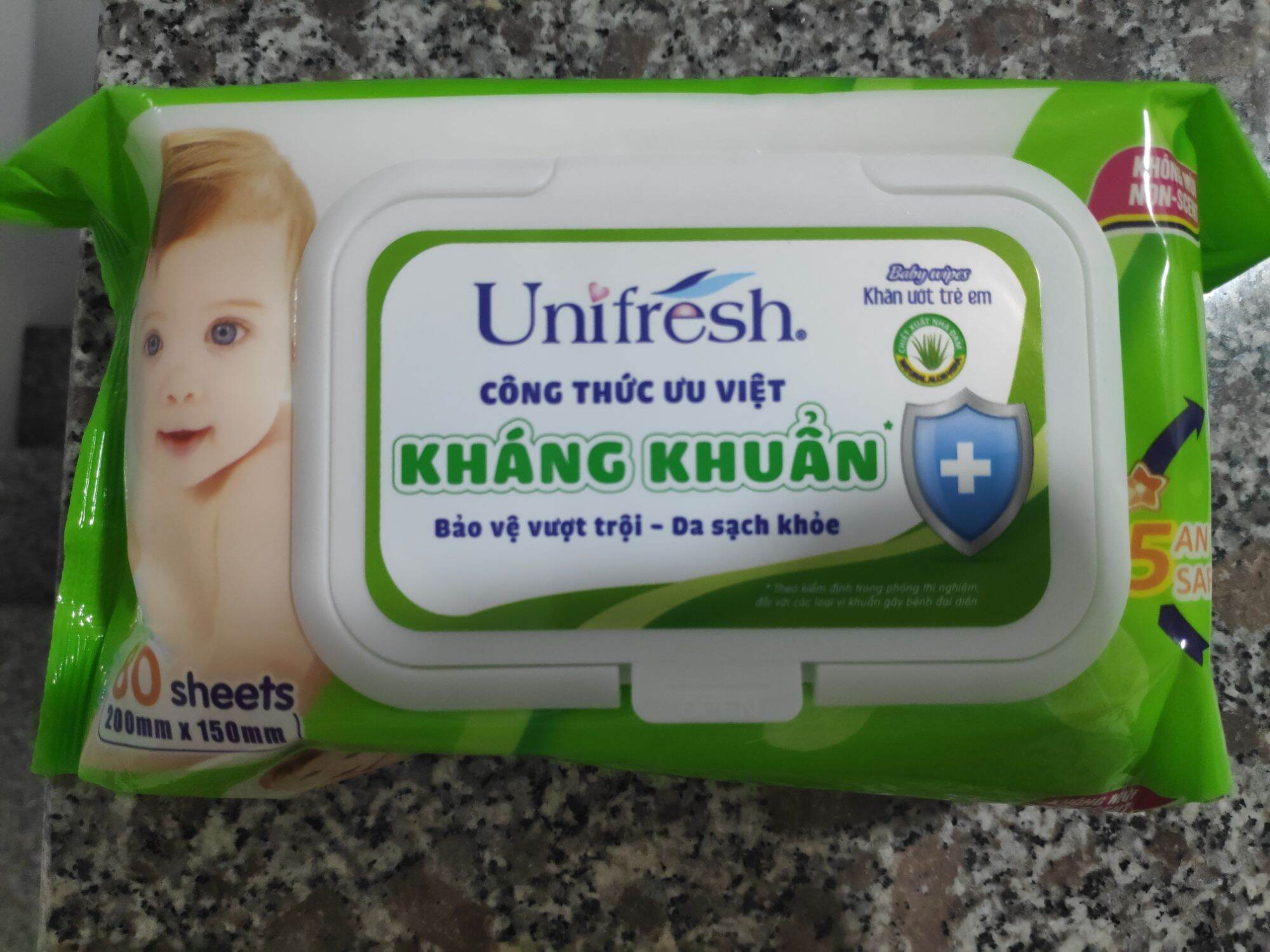 Khăn ướt Unifresh Baby 80 miếng