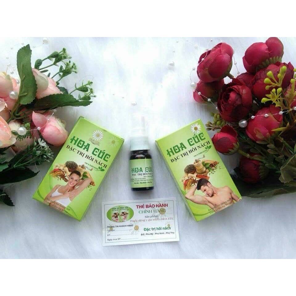 XỊT HÔI NÁCH HOA CÚC