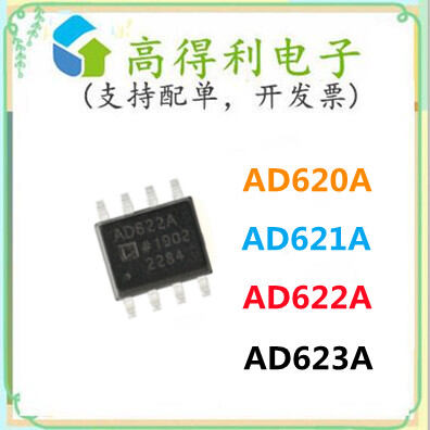 Original AD620A Operational Amplifier SOP8 AD621AR AD622ARZ AD623ARZ REEL Integrated Circuit Semiconductor Component Giá 177,000 Đồng*Miễn phí vận chuyển