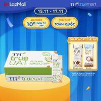 Thùng 48 hộp Sữa Yến Mạch Hương Dừa Tự Nhiên TH true OAT 180ml (180 ml x 48)