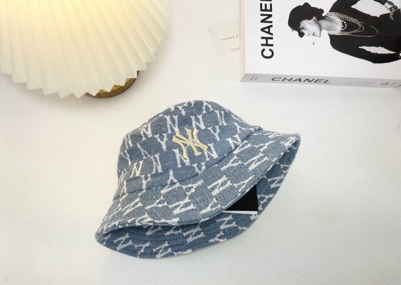 Mũ Mlb Bucket denim 3 màu Full Tag code