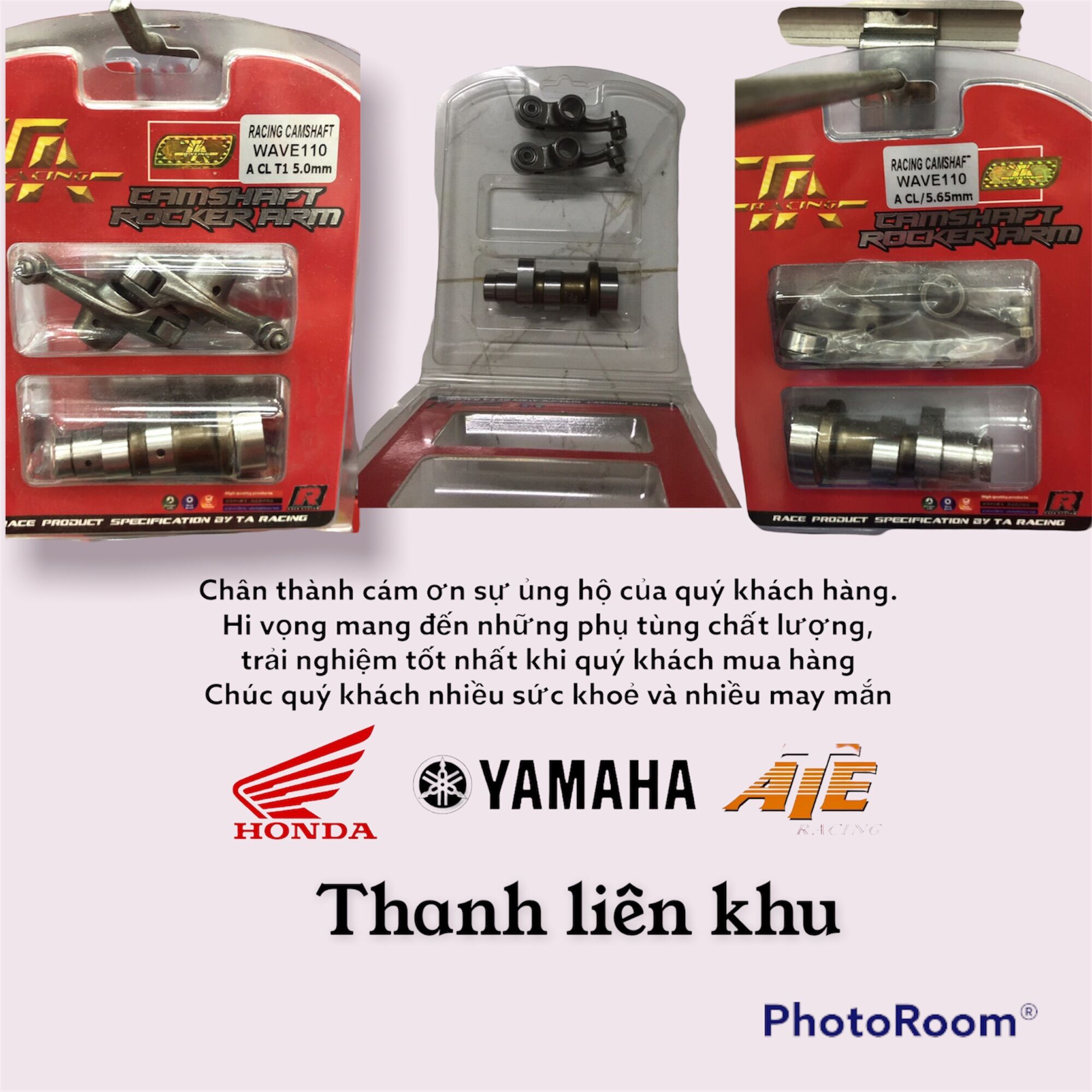 Cam cò lăn hệ máy wave dream chính hãng TA racing
