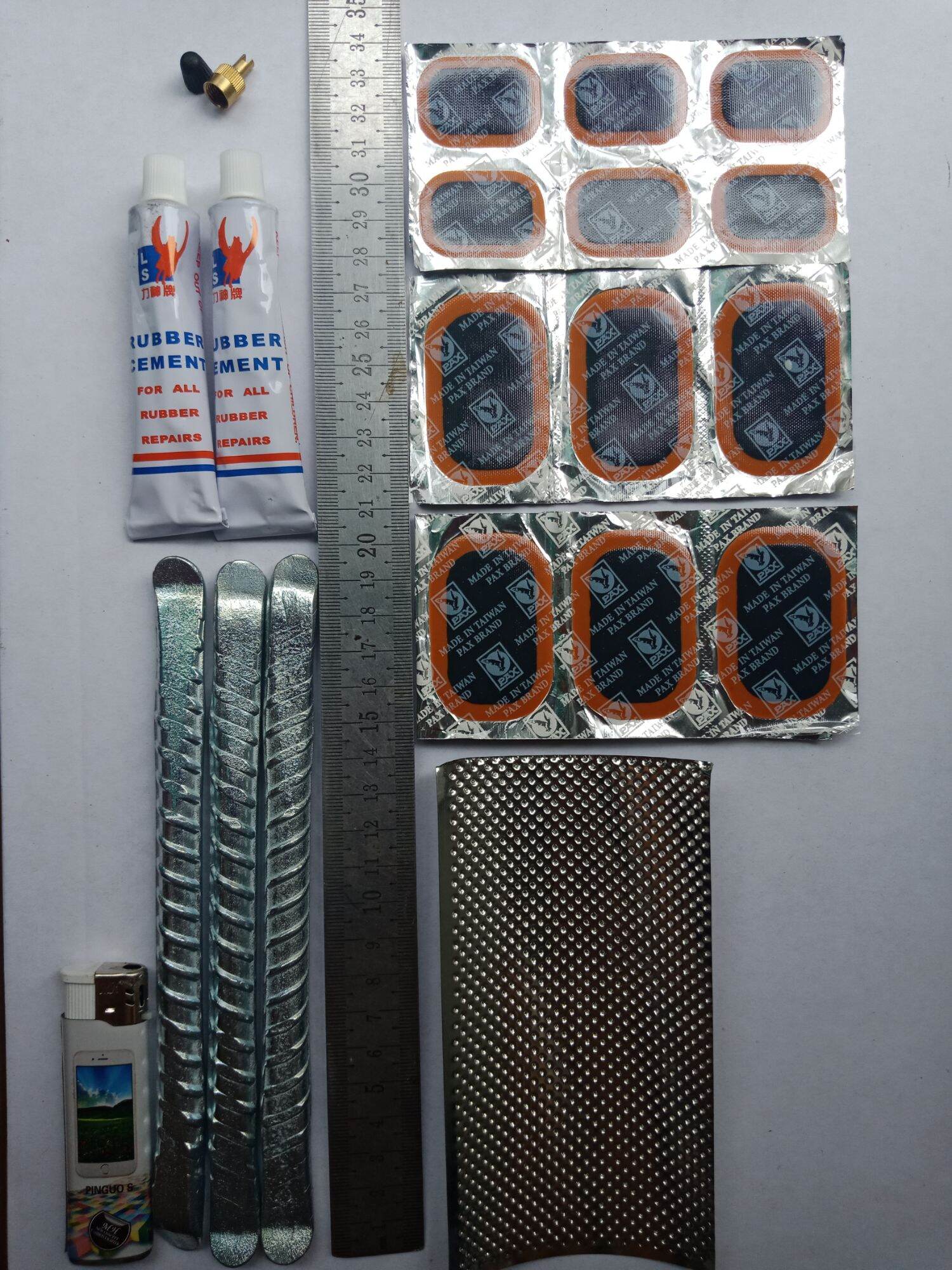 Bộ vá mini vá xe đua, xe máy - Vá liền Săm (Ruột, xăm) xe