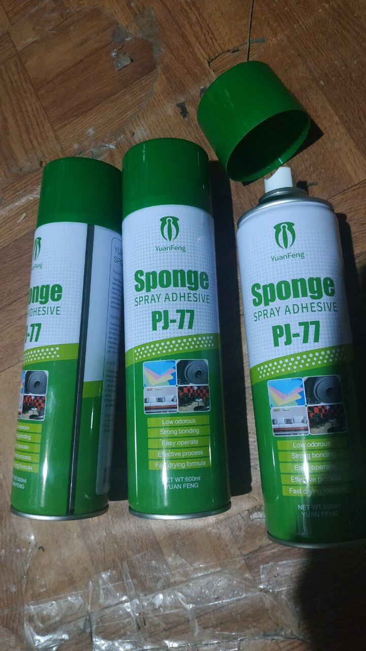 Keo xịt đa năng pj77 dung tích 600ml siêu dính