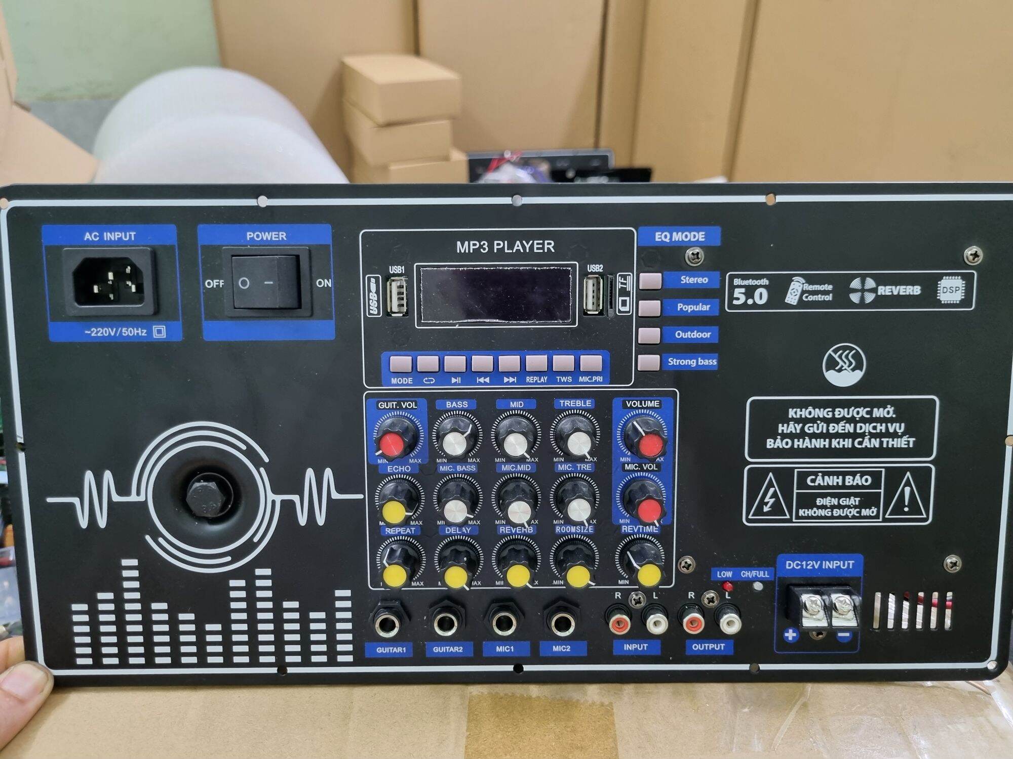 Mạch stereo v315 2 kênh 19 x 38cm