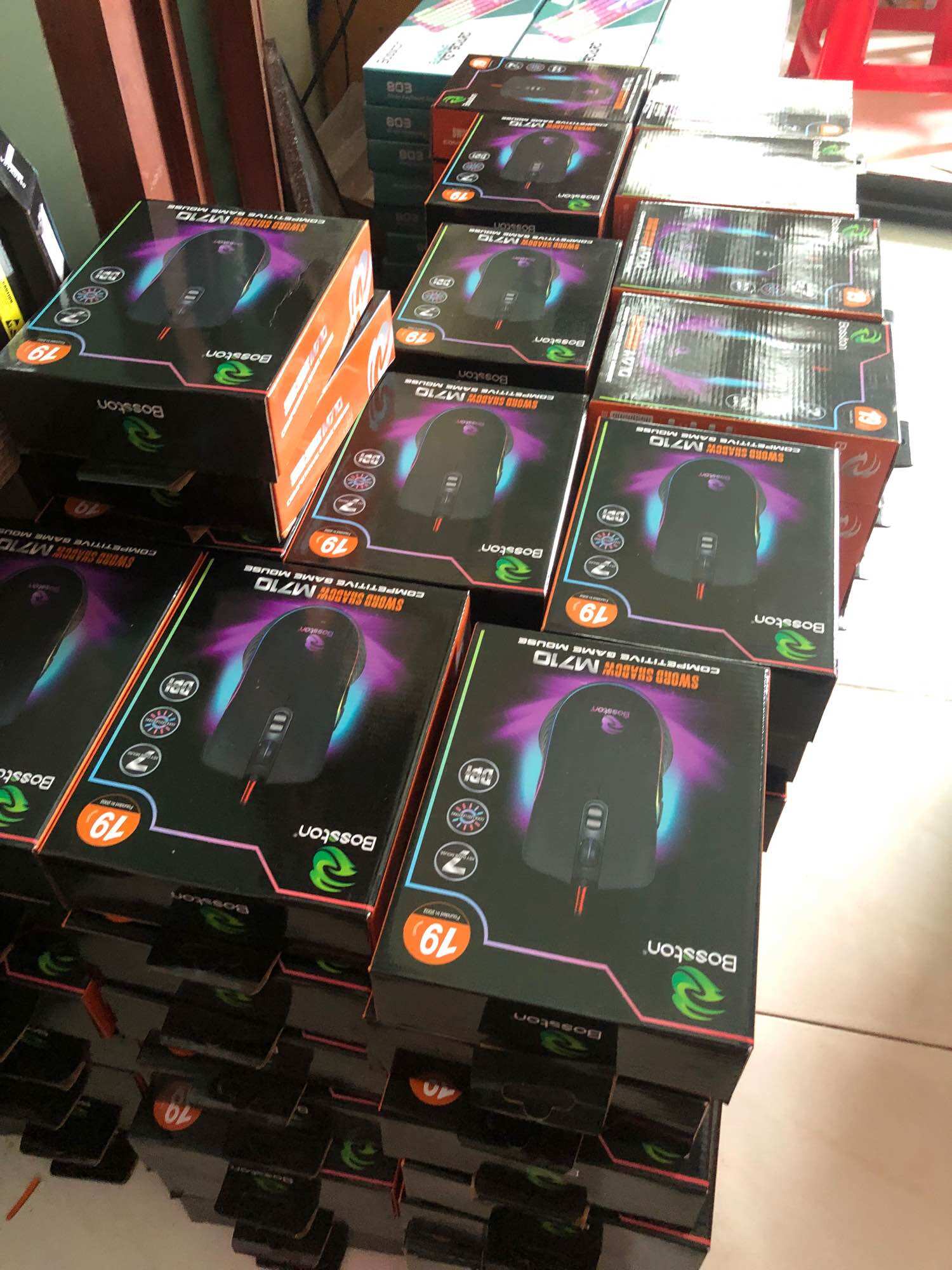 Chuột Bosston Gaming M710 chuyên game cao cấp