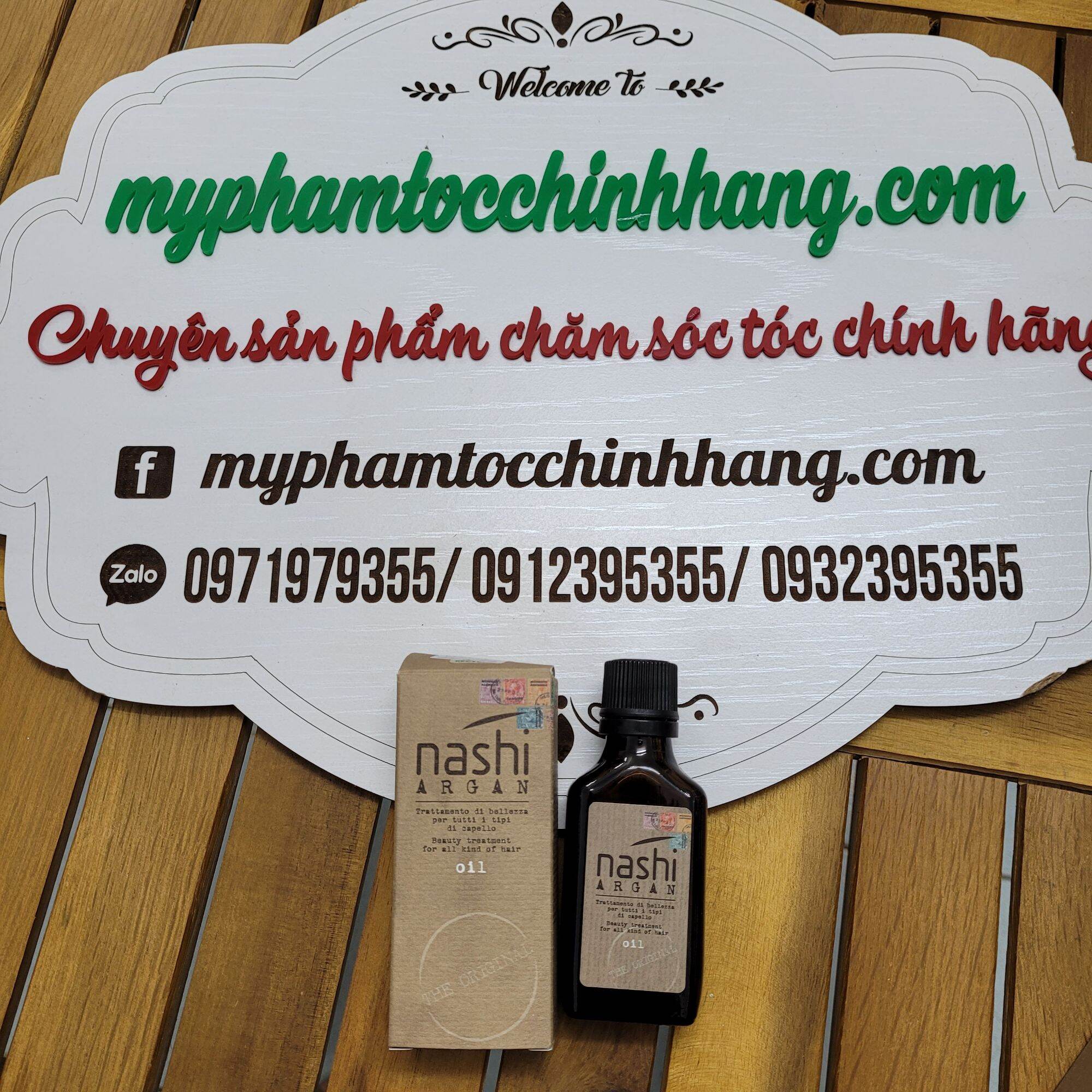 Tinh dầu dưỡng tóc Nashi argan 30ml - 100ml