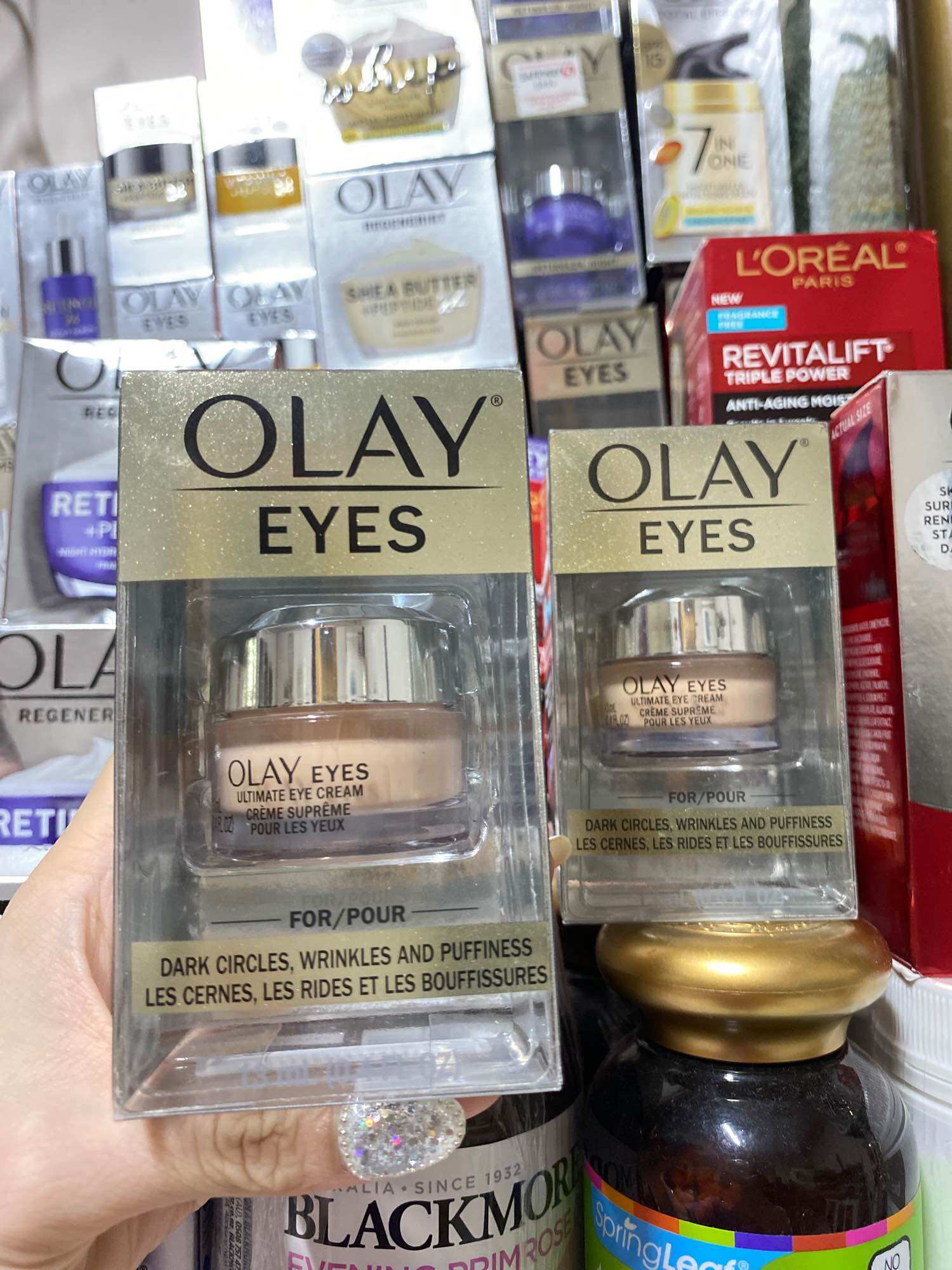 Kem dưỡng da vùng mắt Olay Ultimate Pour Les Yeux 13ml