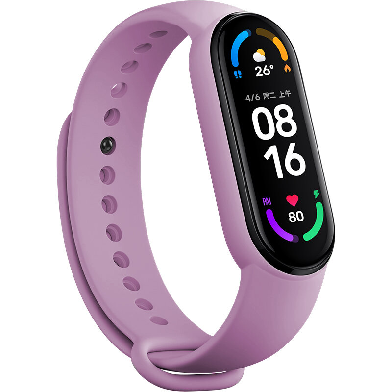 Vòng Tay Silicon Thể Thao Cho Xiaomi Mi Band 6 5 4 3 Dây Đeo Thay Thế Dây Đeo Tay Tương Thích Với Miband4 Miband5 Mi Band 7 Amazfit Đồng Hồ Thể Thao