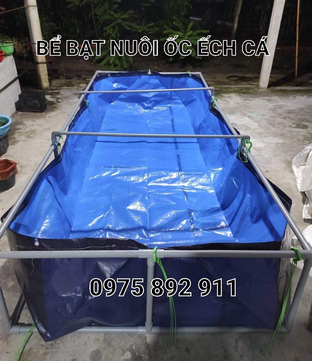 Bể bạt nuôi ốc ếch cá lươn chạch - korea hàn quốc, dầy xịn