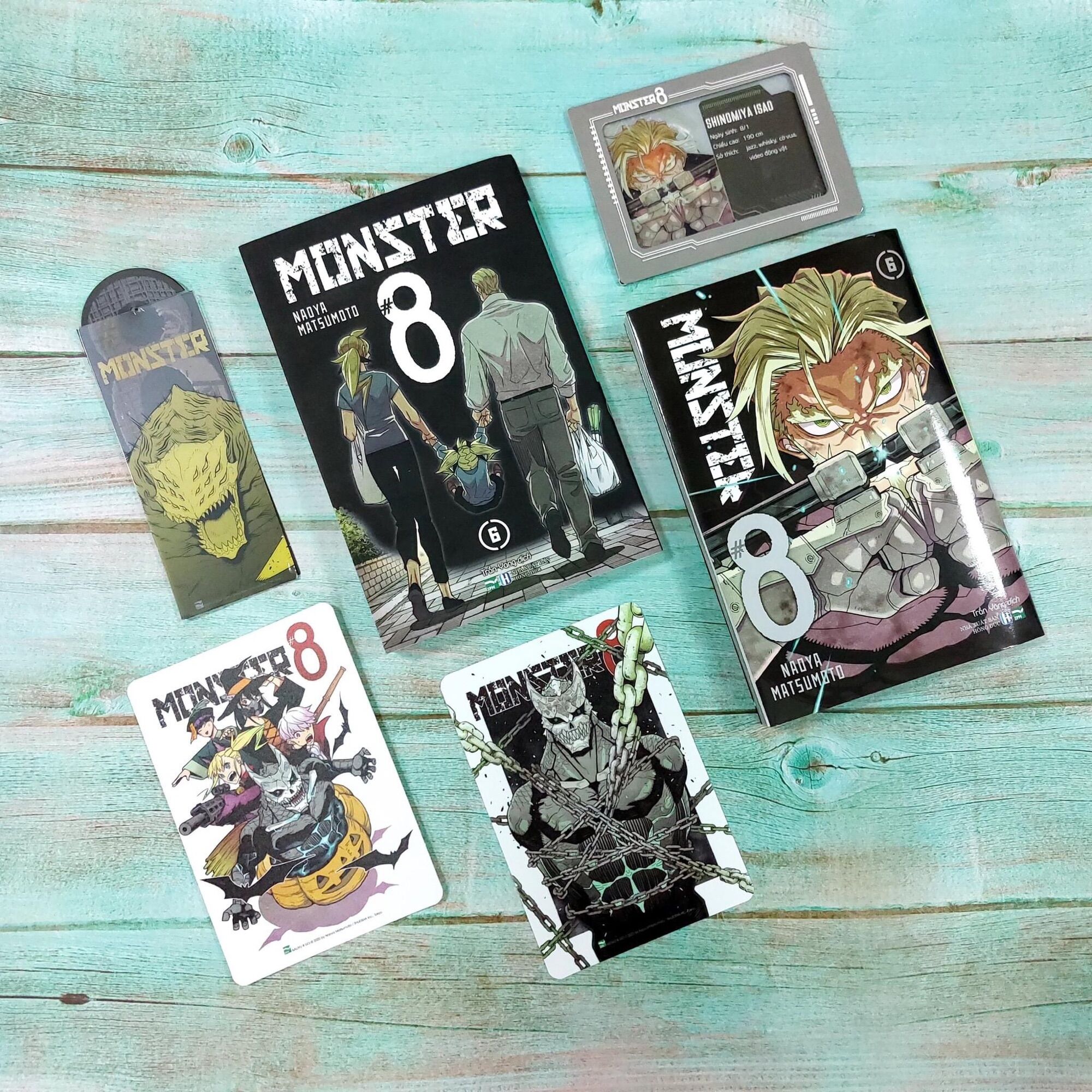 Monster #8 tập 6 bản đặc biệt dark bright nguyên seal 100%