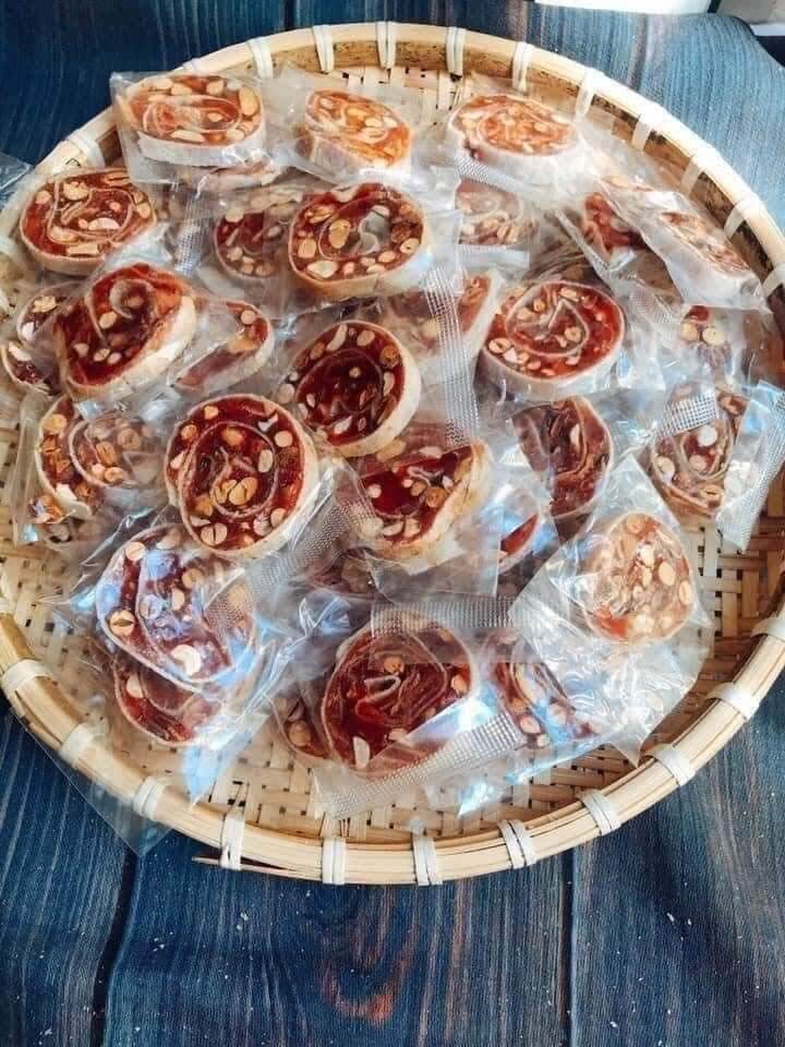 Kẹo chuối cuốn bánh tráng 100g