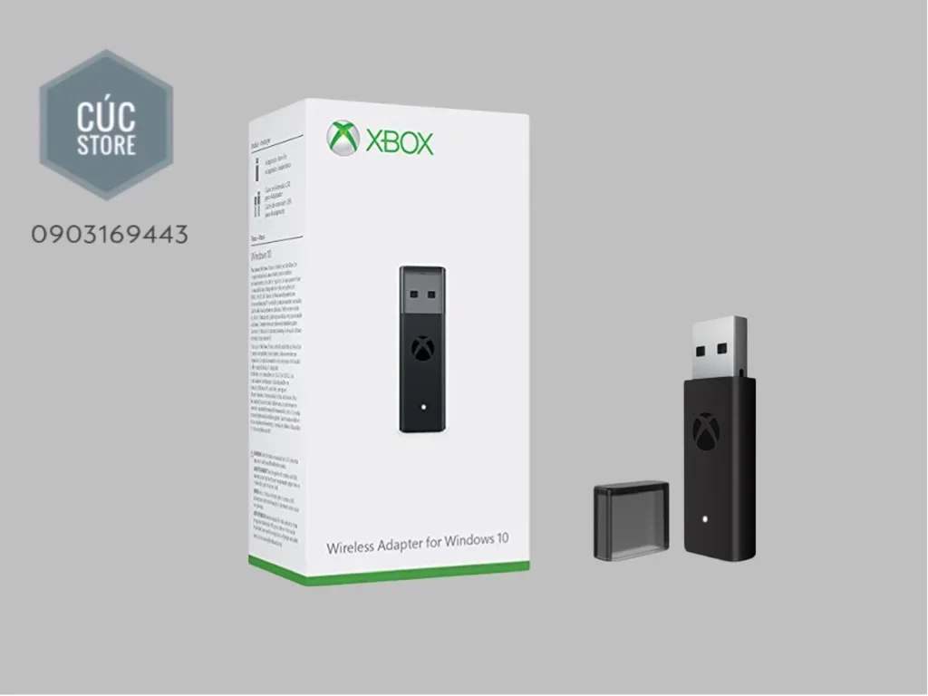 XBox wireless Adapter Receiver Tay Cầm Xbox One / Xbox One S/ Xbox Series X ( Xbox Wireless USB )