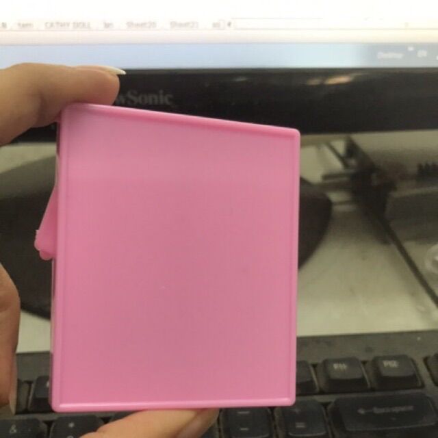 Hộp úp móng đựng mi khay mi fans