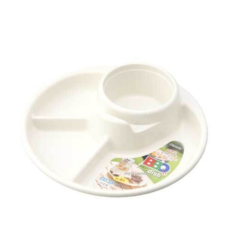 Khay Ăn Dặm Inomata Có Chỗ Để Ly Thìa Dĩa