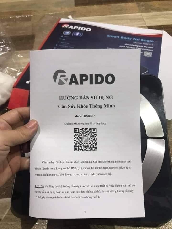 Cân điện tử thông minh apido