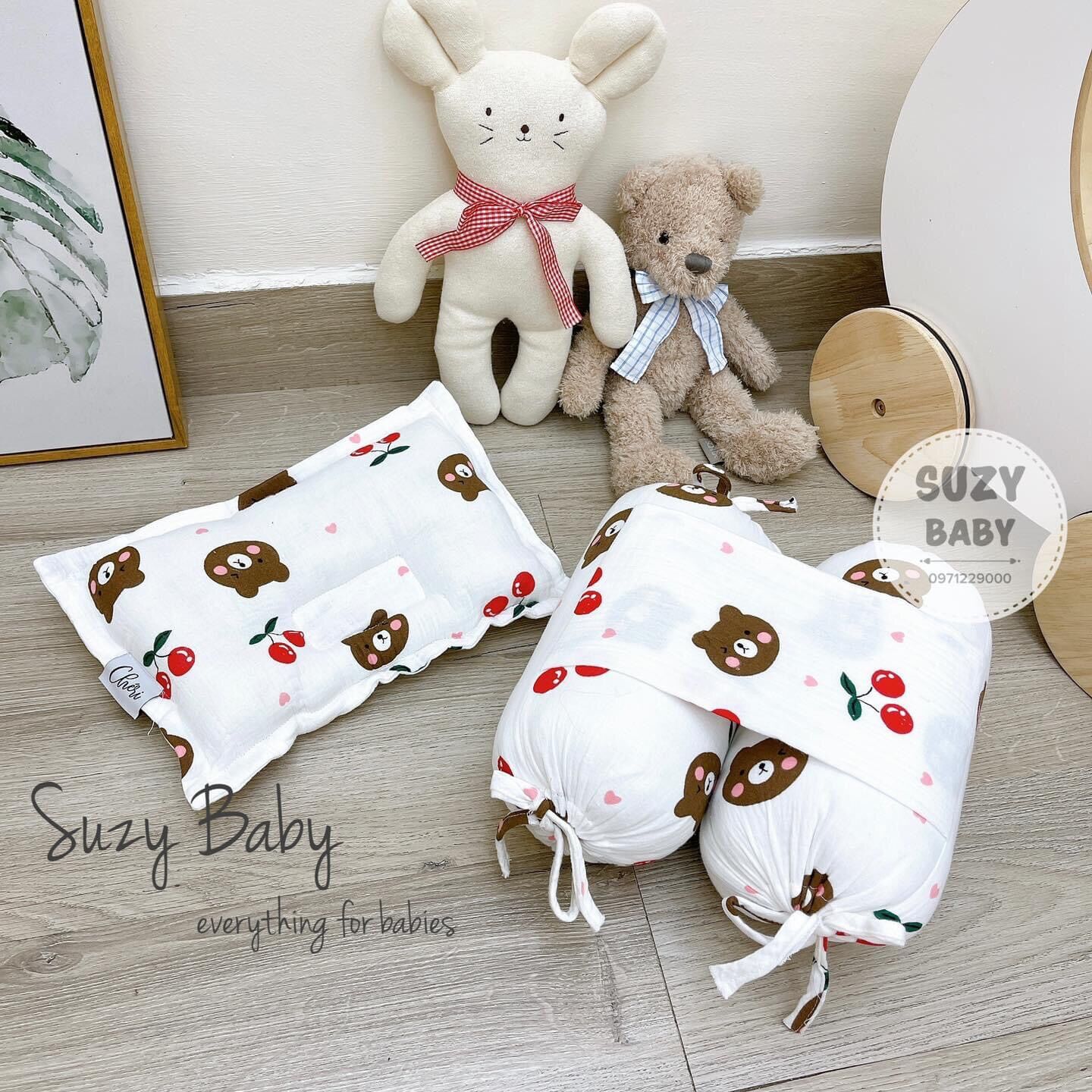 GỐI CHẶN XÔ BÔNG CHÉRI