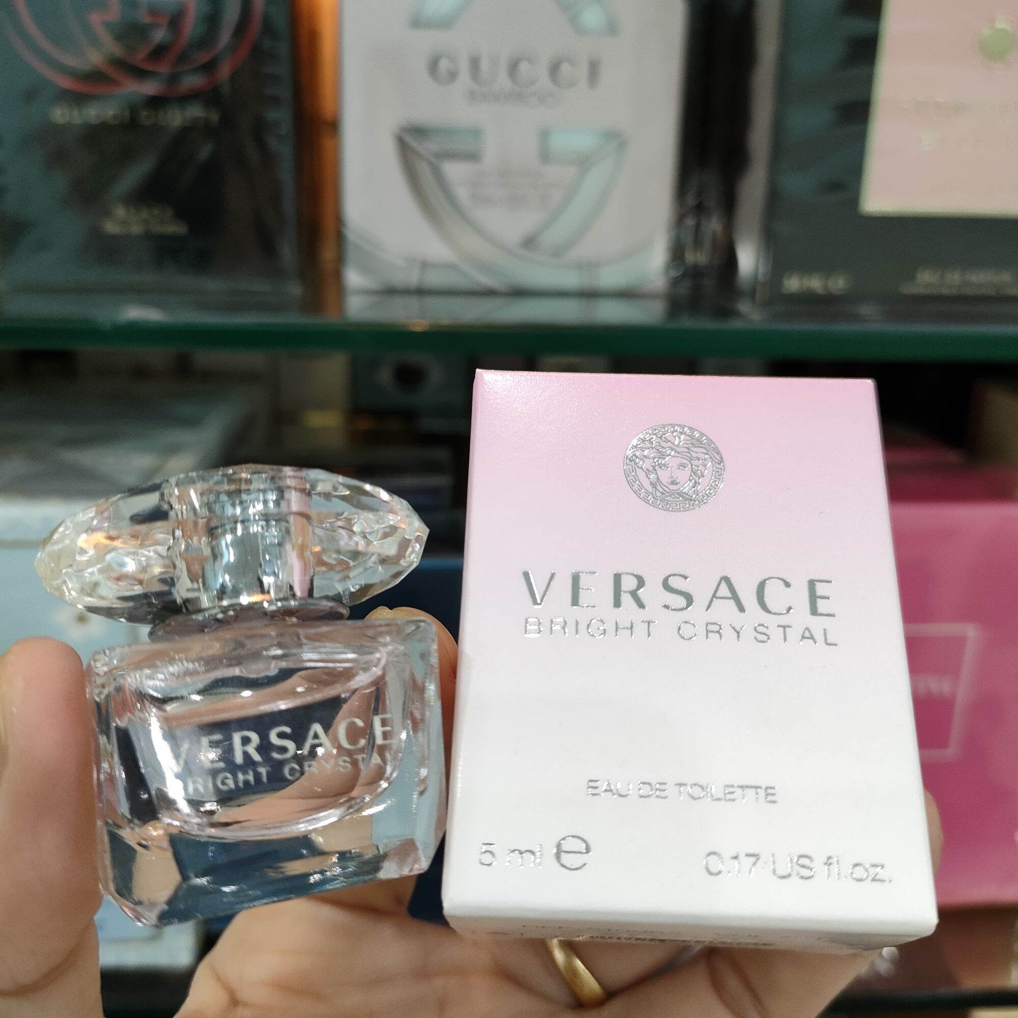 Nước hoa mini Versace Bright Crystal EDT 5ml - Italy