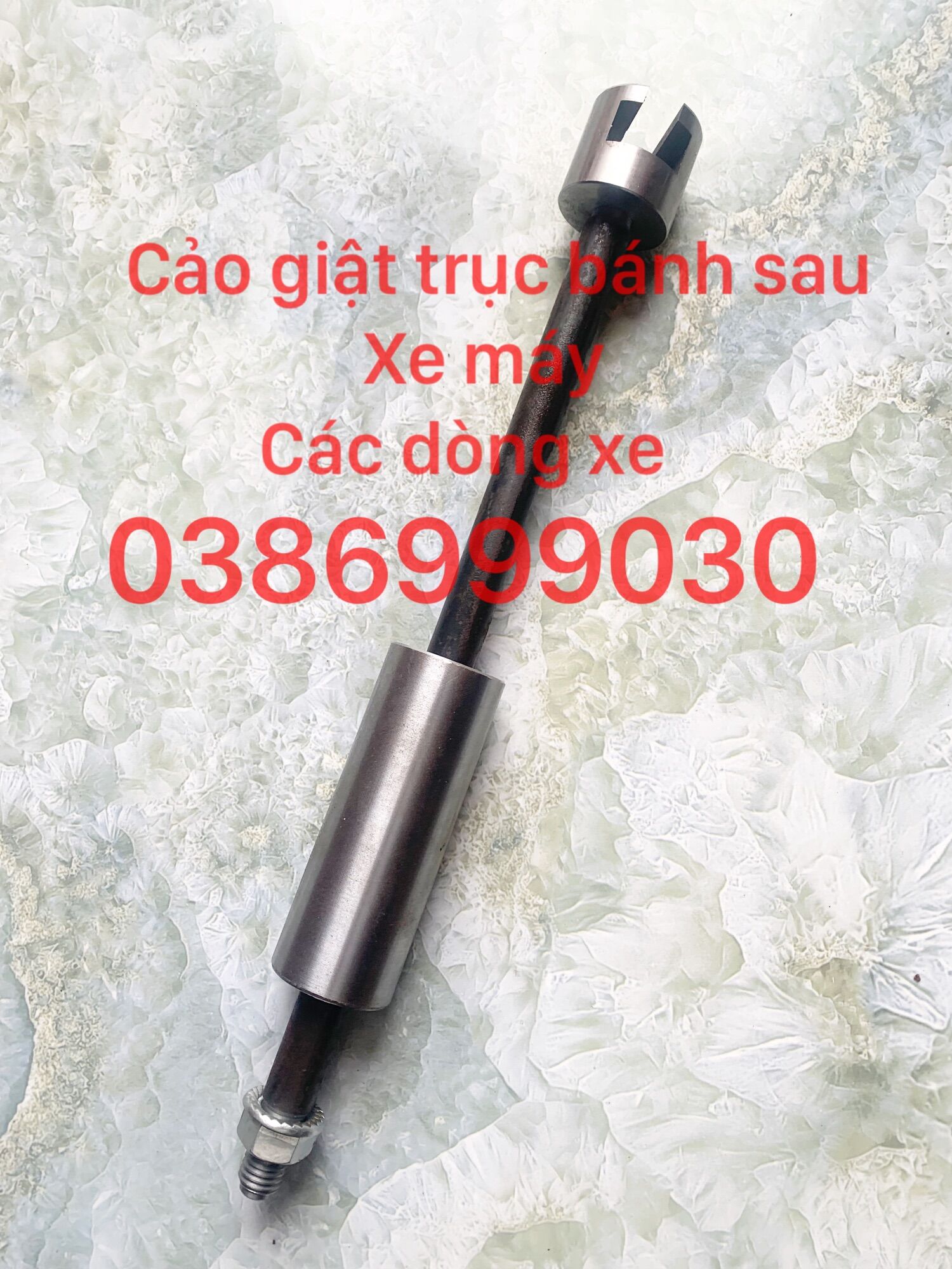Cảo giật trục bánh sau xe máy
