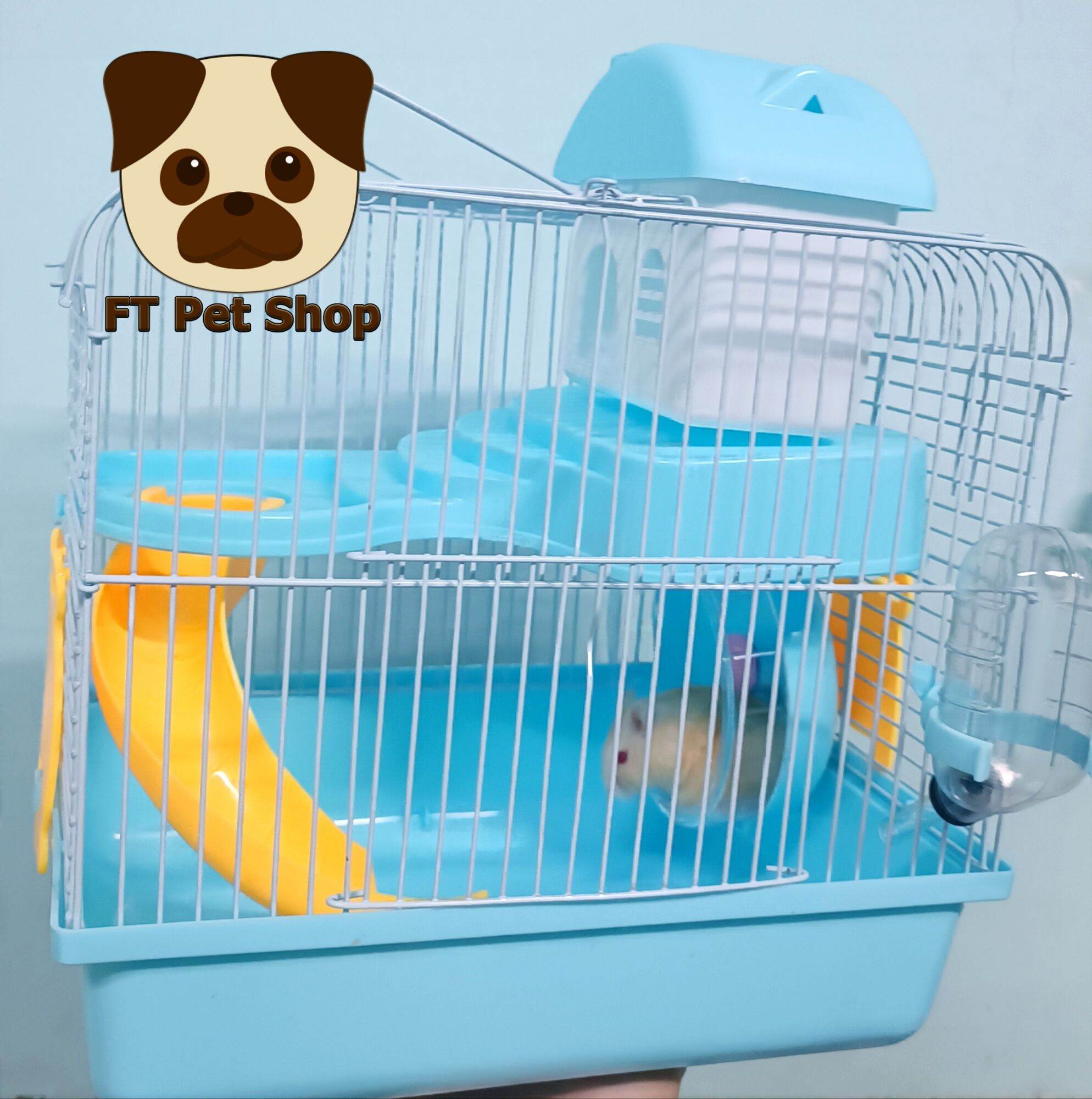 Lồng nuôi Hamster Lâu Đài Hoàng Tử size Trung 2730cm