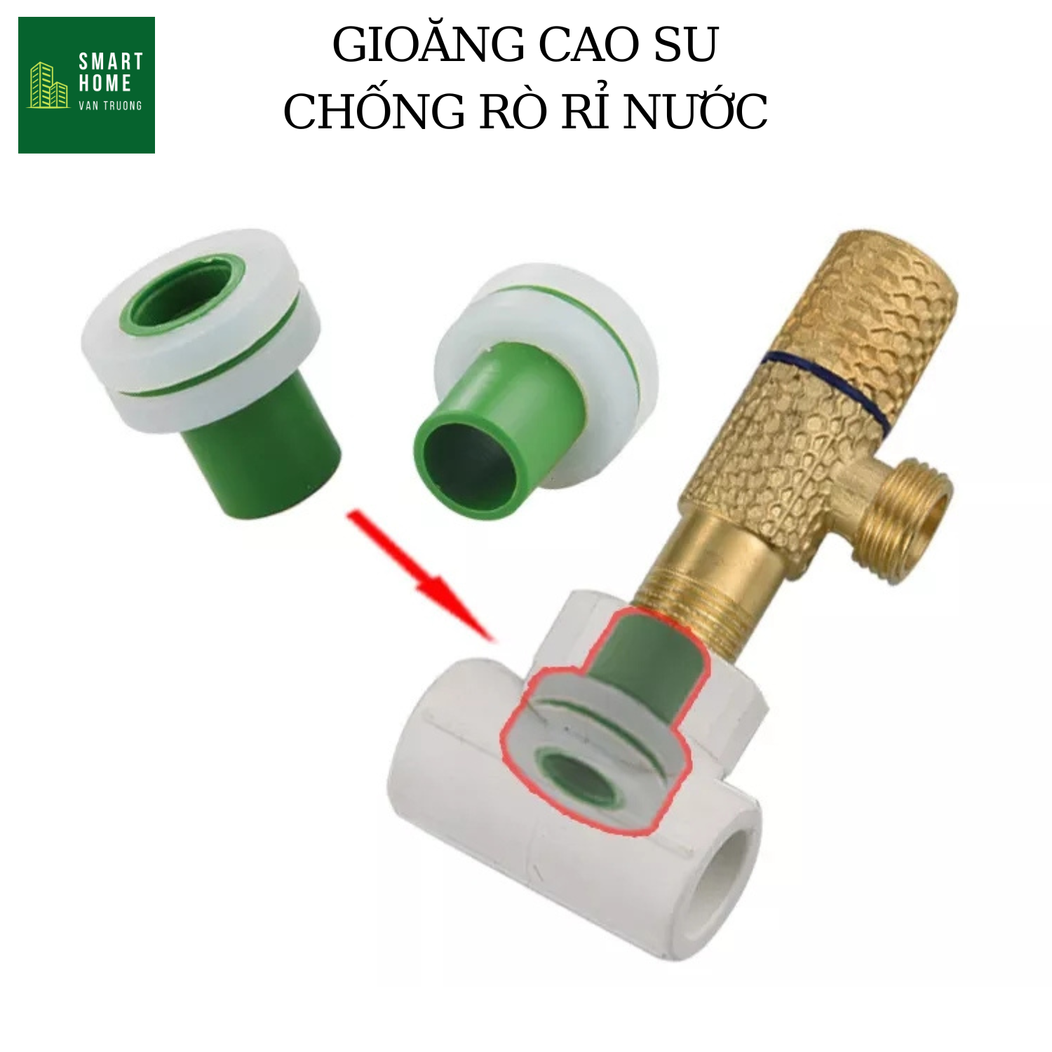 Dụng cụ sửa chữa vòi nước bị rò rỉ lắp đặt siêu nhanh chịu nhiệt tốt