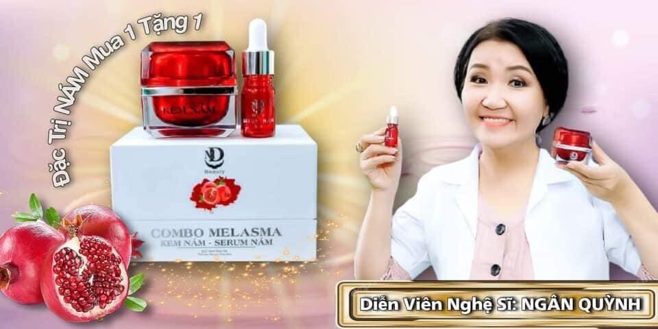 [HCM]COMBO FACE NÁM LỰU ĐỎ MELASMA MD