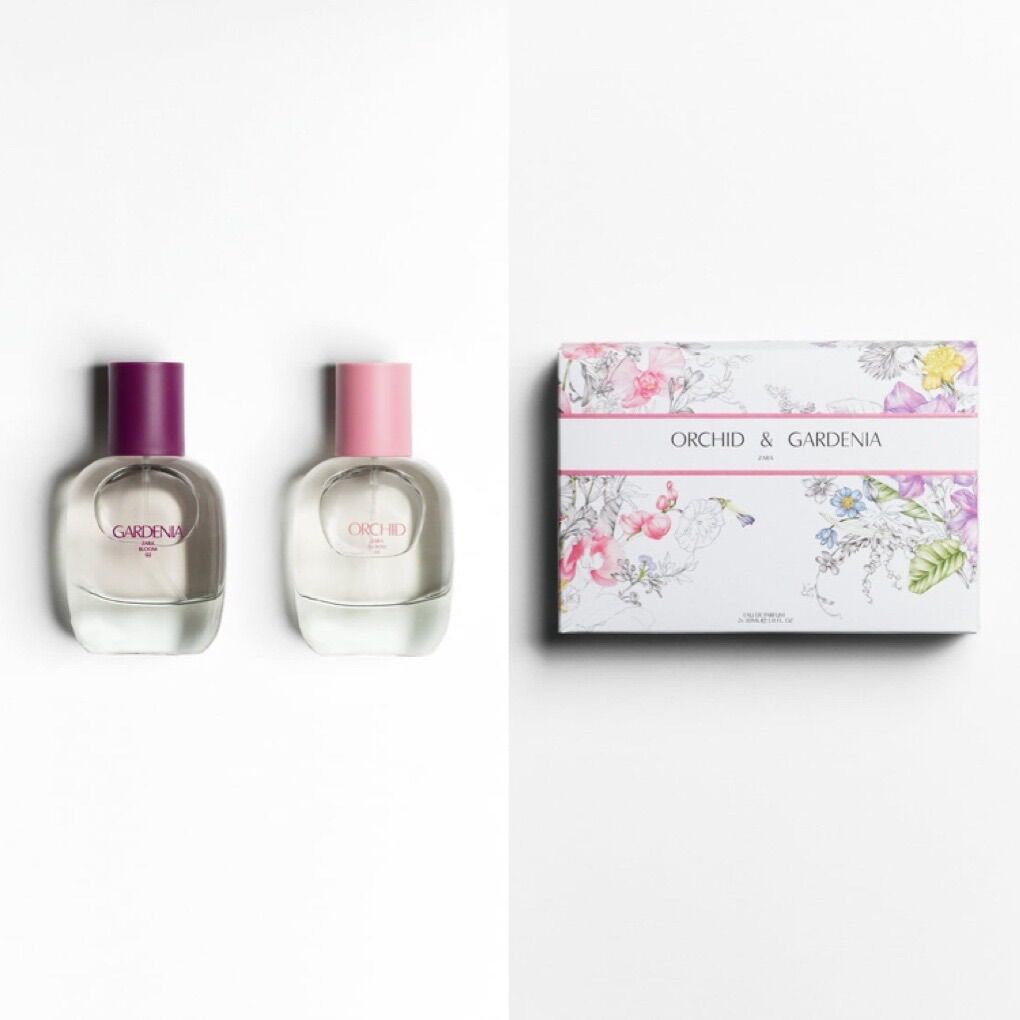 Sét nước hoa nữ zara gardenia edp & orchid edp 30ml x 2