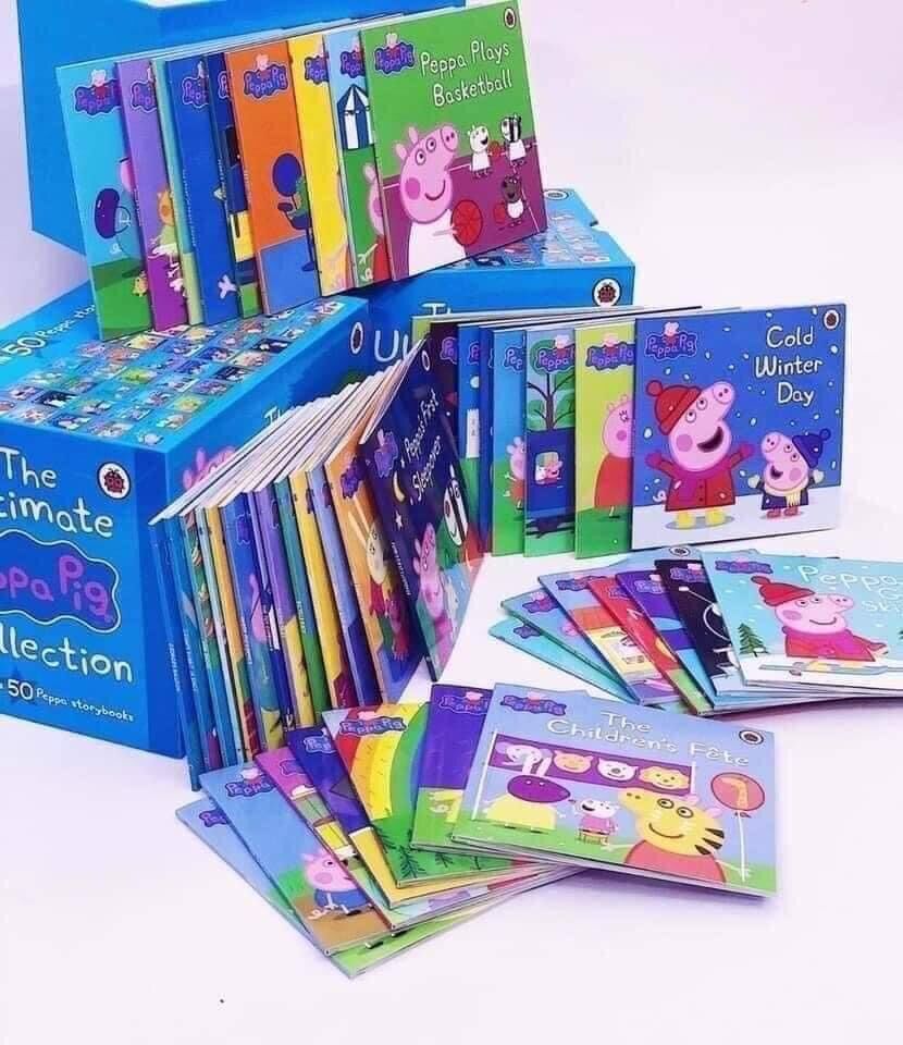The Ultimate Peppa Pig 50 quyển ( hộp xanh)