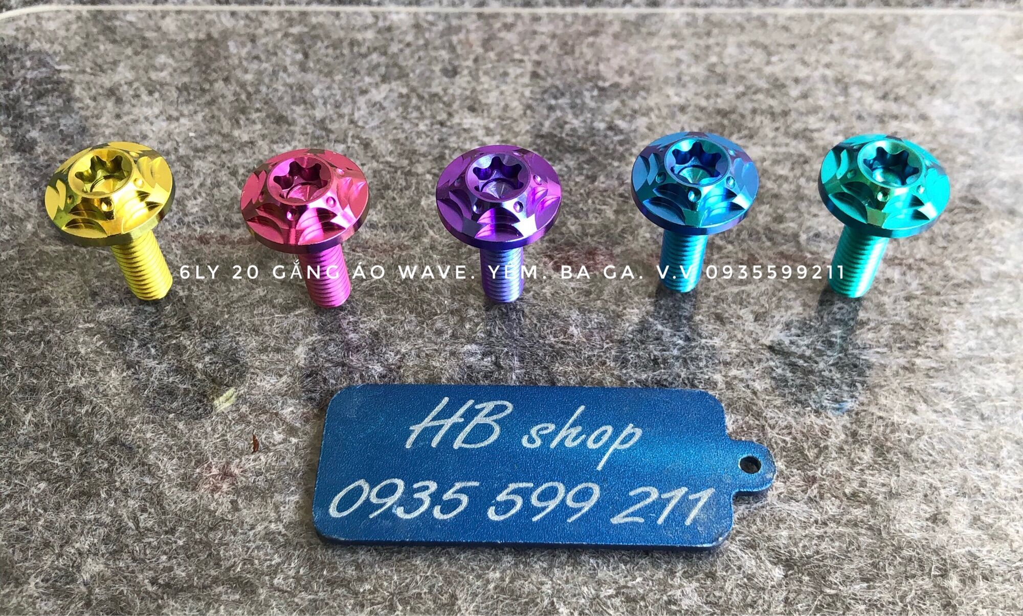 Óc titanium gr5 salaya 6ly20 giá 1 con