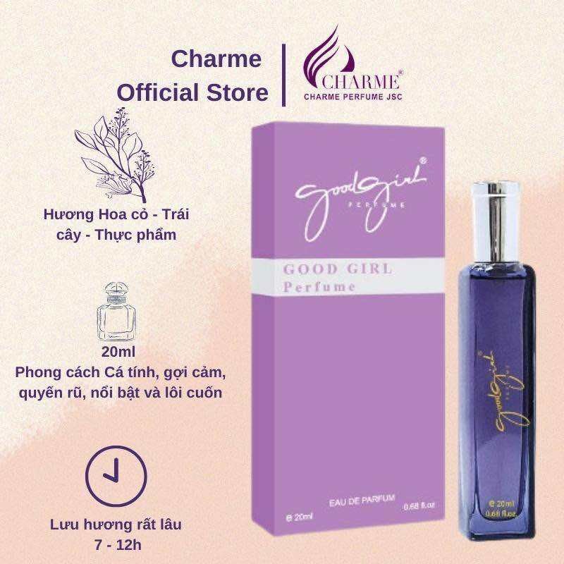 Nước hoa Charme Good girl tím 20ml