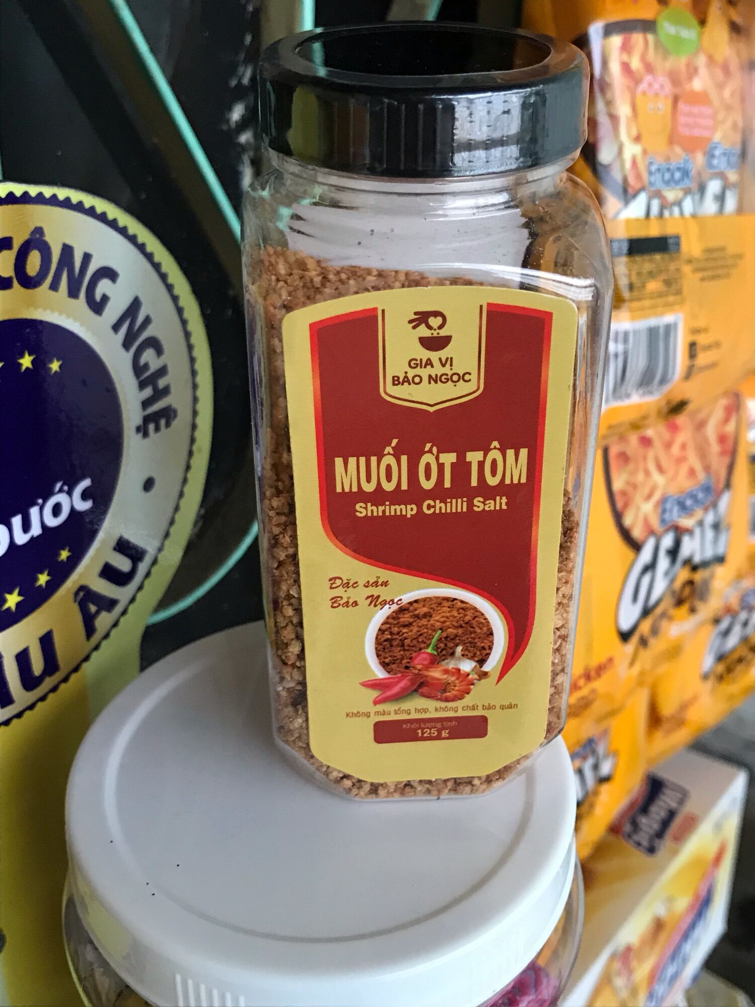 Muối ớt tôm bảo ngọc 125g
