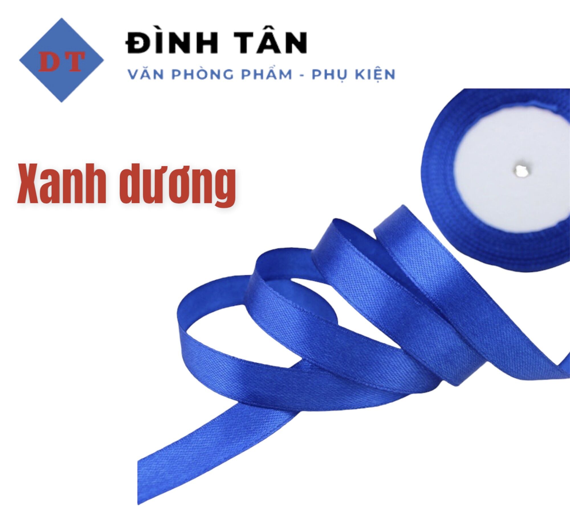 Cuộn Ruy Băng Lụa 1cm Dùng Để Trang Trí Gói Quà