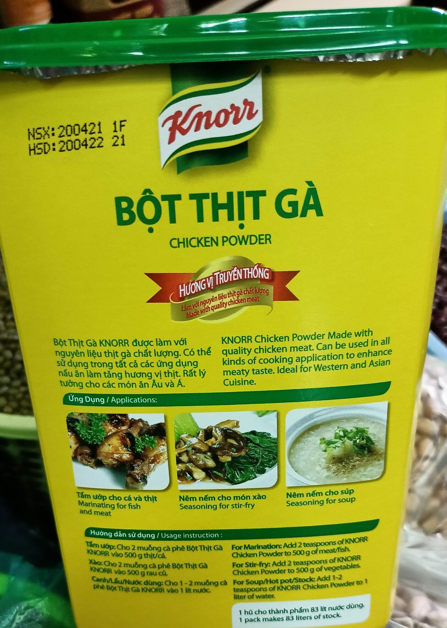 Bột thịt gà