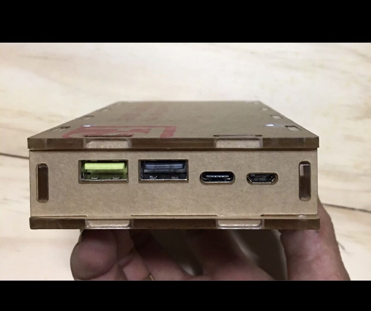 Box mica sạc dự phòng 6 cell type C, IP,micro