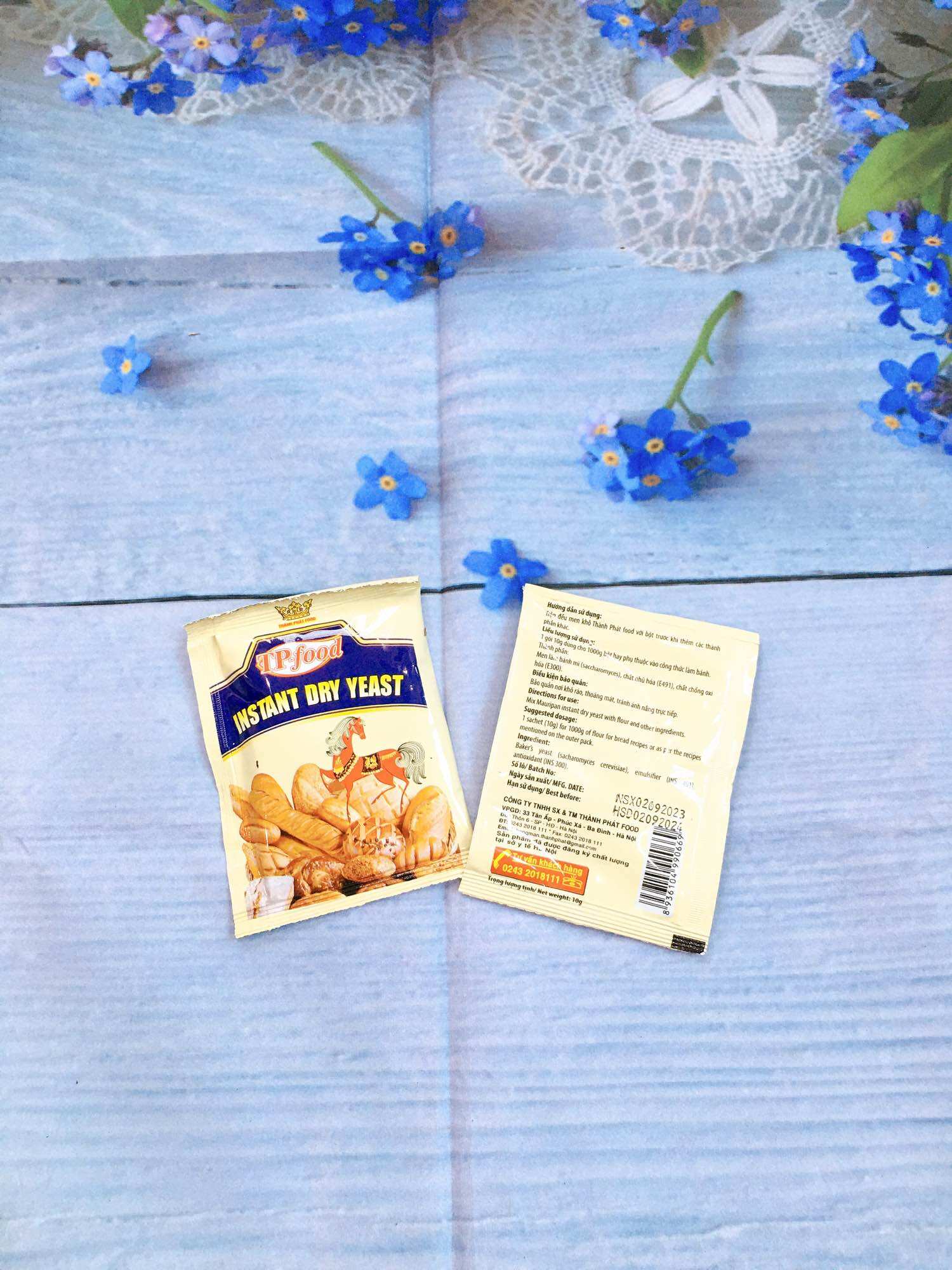 Men nở ( bột nở) gói 10g (Combo 5 gói) Thành phát