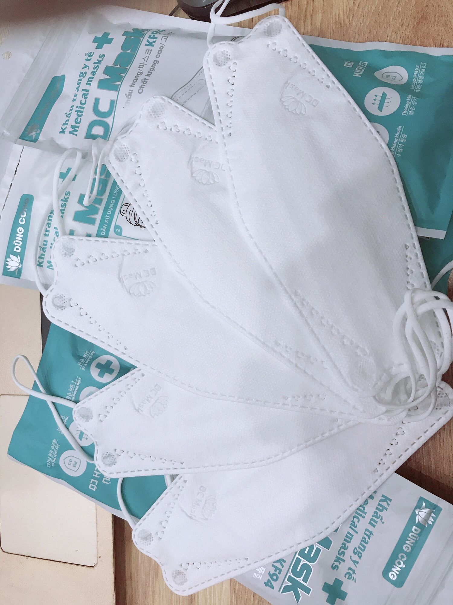 Combo 50 chiếc khẩu trang 4d kf94