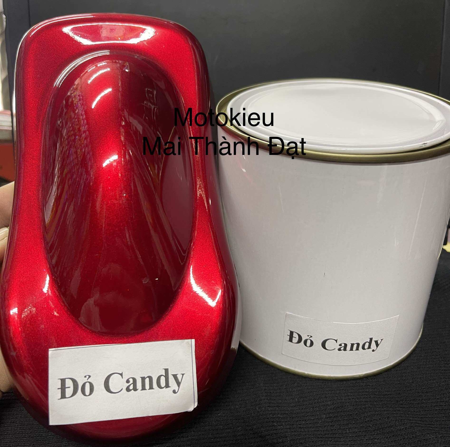 Màu Sơn Candy Hệ 1K ( Sơn oto - xe máy )Đóng gói tùy chọn