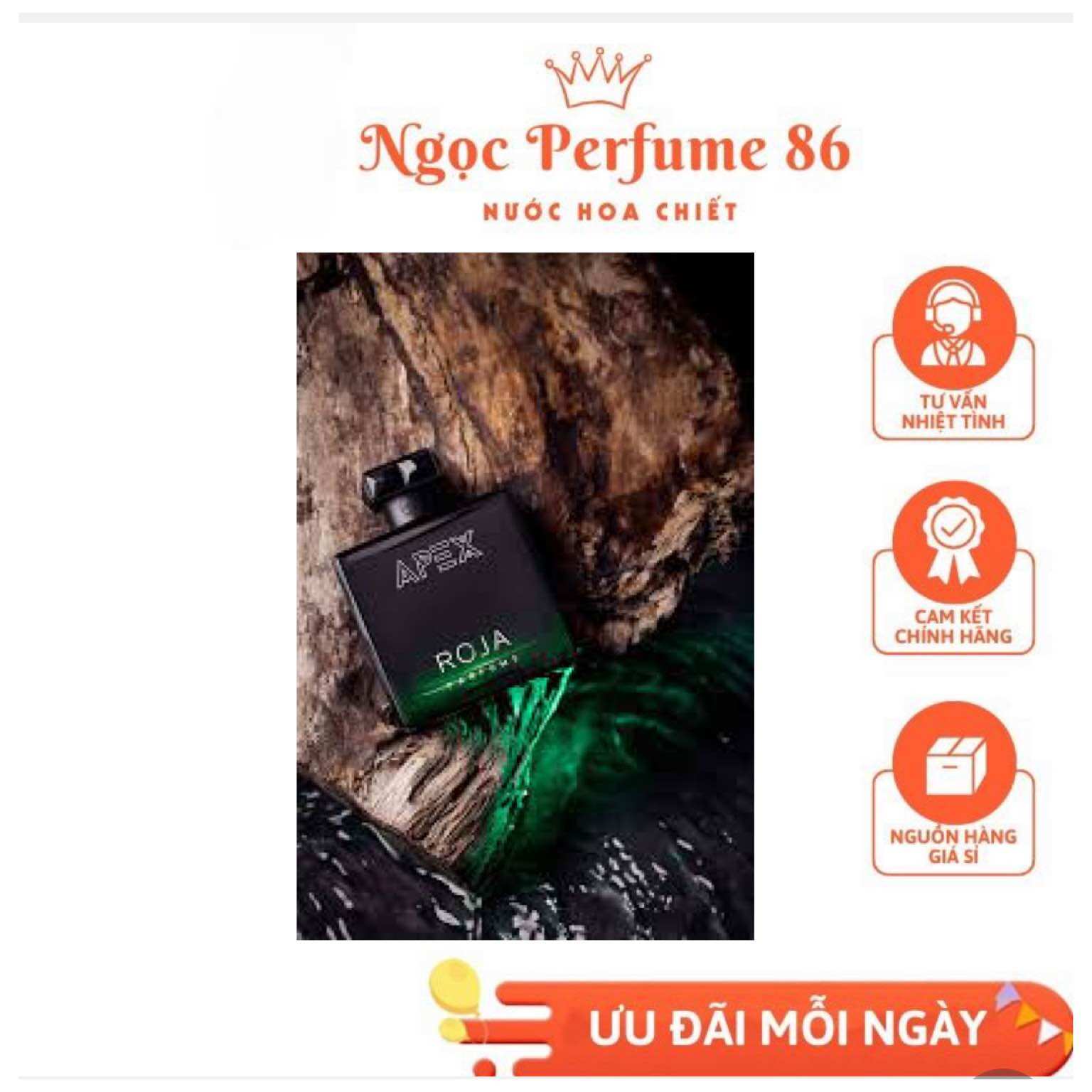 10ml Nước hoa Roja Apex Parfums - Nước hoa nam